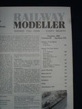 1 - Railway modeller - Oct 1981 - Contents page shown in photos