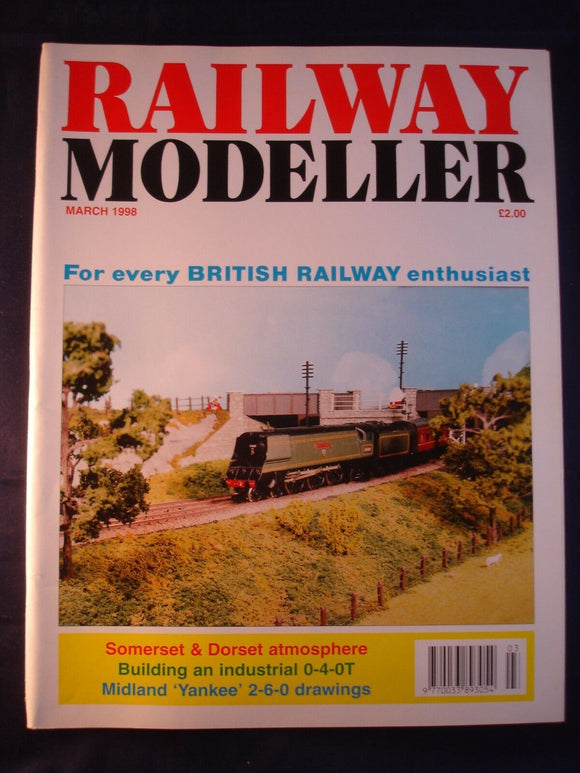 1 - Railway modeller - March 1998 - Contents page shown in photos