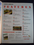 1 - Railway modeller - March 1998 - Contents page shown in photos