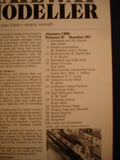 2 - Railway modeller - Jan 1980 - Contents page photo - Diesel locomotives