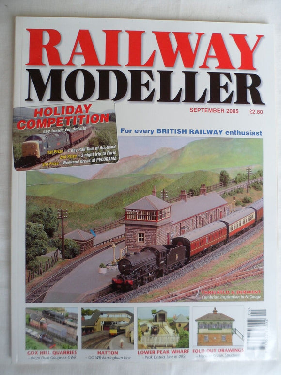 Railway modeller - September 2005 - Bluebell railway stations 2 scale drawings