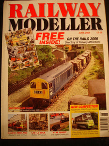 Railway Modeller June 2006 Halifax Midland, Castle Rock, Kyre Forest Wintringham