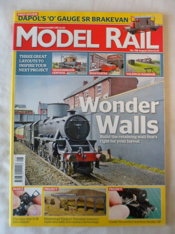 Model Rail - August 2014 - Retaining walls