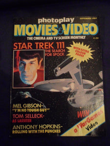 Vintage Photoplay Magazine - September 1984 - Star Trek - The search for Spock