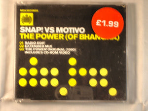 CD Single (B4) - Snap - The power of Bhangra - DATA60CDS