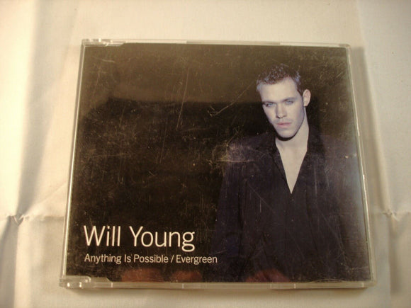 CD Single (B4) - Will Young - Anything is possible/Evergreen - 74321 926142