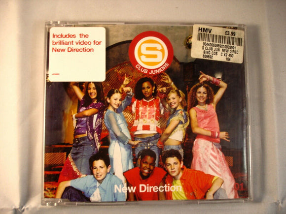 CD Single (B4) - S Club Juniors - New direction - 659692