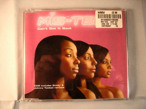 CD Single (B4) - Mis-Teeq - Can't get it back - CXSTAS3337