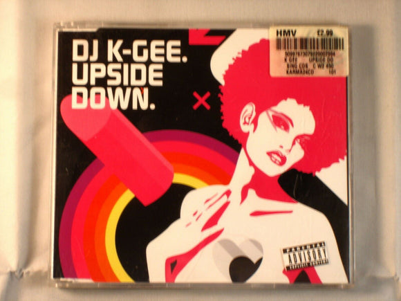 CD Single (B4) - DJ K Gee - Upside down - KARMA24CD