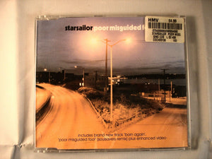 CD Single (B4) - Starsailor - Poor misguided fool - 550652 0 9