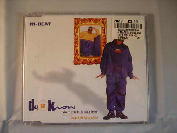 CD Single (B4) - M Beat - Do you know where you're coming from - CDRENK63