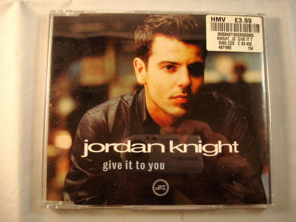 CD Single (B5) - Jordan Knight - Give it to you - 4971662