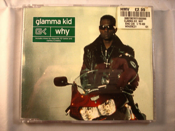 CD Single (B5) - Glamma Kid - Why - WEA229CD1