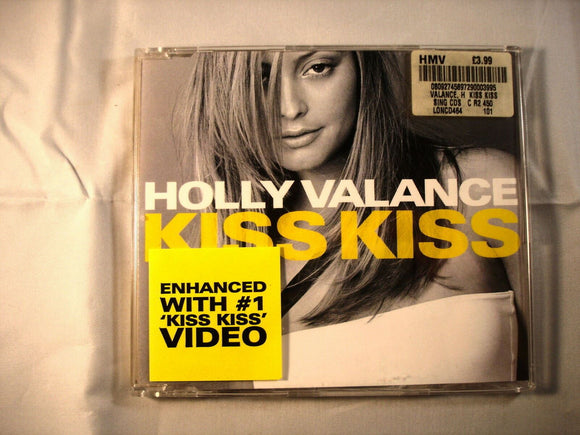 CD Single (B5) - Holly Valance - Kiss Kiss - LONCD464