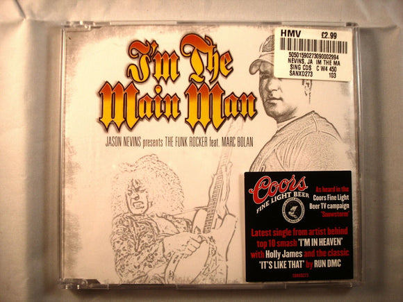 CD Single (B6) - Jason Nevins - I'm the main man - SANXD273