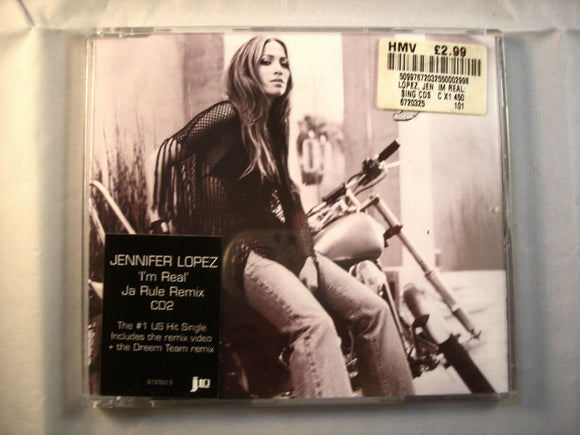 CD Single (B6) - J-Lo ‎– I'm Real CD2  -  6720325