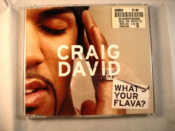 CD Single (B7) - Craig David ‎– What's Your Flava? - CXWILD43