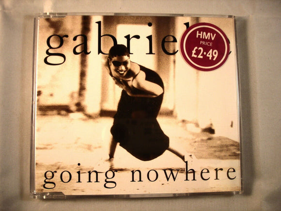 CD Single (B7) -  Gabrielle ‎– Going Nowhere  - 857 295 2