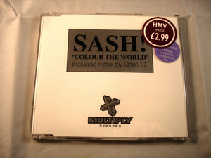 CD Single (B8) - Sash - Colour the world - CDMULTY48