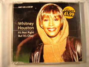 CD Single (B8) -  Whitney Houston ‎– It's Not Right But It's Ok  - 74321 65240 2