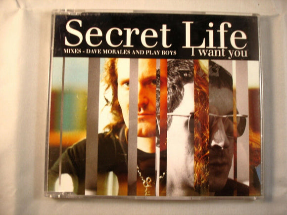 CD Single (B8) -  Secret Life ‎– I Want You   - CD LOSE 71