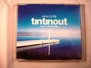 CD Single (B8) -  tintinout  Ft Wendy Page ‎– Eleven to fly  - 7243 8 96251 2 7