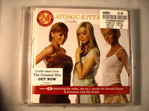 CD Single (B10) - Atomic Kitten - Cradle - SINDX72