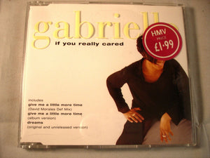 CD Single (B11) - Gabrielle - If you really cared - GOLCD 153