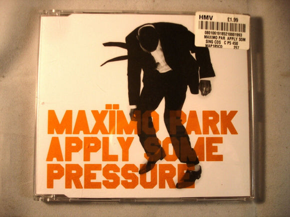 CD Single (B12) - Maximo Park - Apply some pressure - WAP185CD