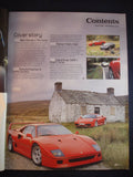 Evo Magazine issue # Nov 2005 - TVR tuscan - 911 - Cayman - Ferrari F430 - F40