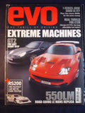 Evo Magazine issue # Oct 2004 - RS200 - 550LM - C2 VTS