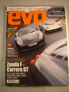 Evo Magazine # 82 - Nurburgring guide - DB9 vs Vanquish - F430