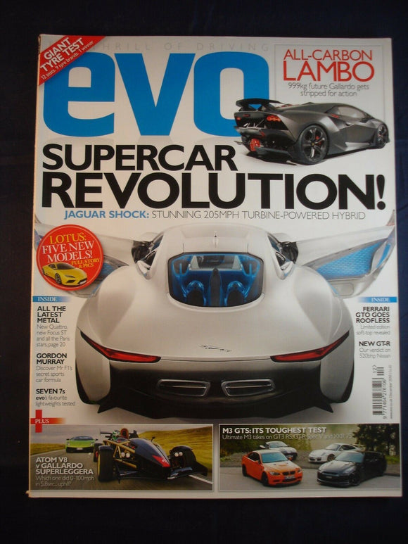 Evo Magazine # Dec 2010 - BMW M3 GTS group test