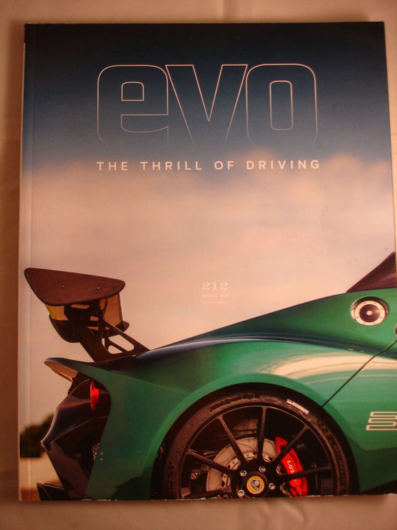 Evo Magazine issue # 212 R8 - MX5 - F type - Type R - TVR  Tuscan guide