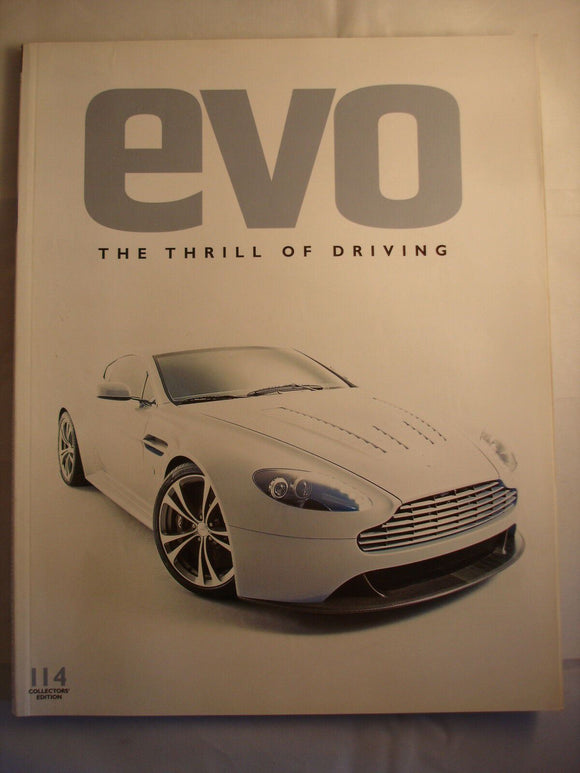 Evo Magazine issue # 114 - Aston - XF - Maserati - TVR T350 guide