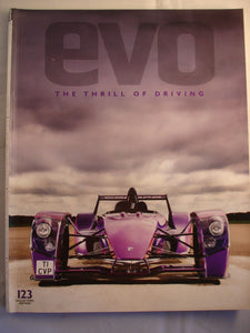 Evo Magazine issue # 123 - Caparo - R500 - BMW M3 Vs Merc C63 AMG