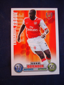 Match Attax - football card -  2007/08 - Arsenal - Emmanuel Eboue