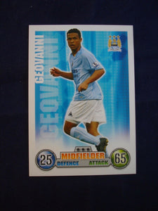 Match Attax - football card -  2007/08 - Man City - Geovanni