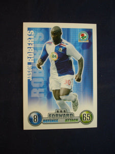 Match Attax - football card -  2007/08 - Blackburn Rovers - Jason Roberts