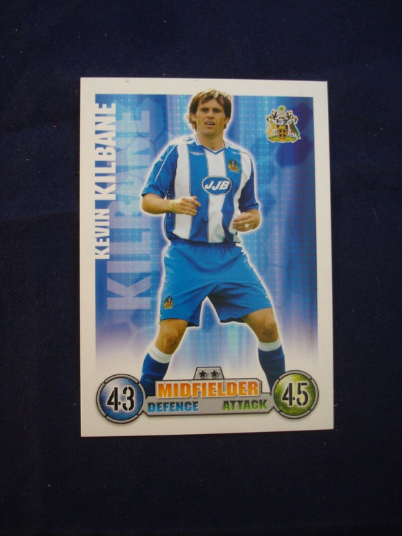 Match Attax - football card -  2007/08 - Wigan - Kevin Kilbane