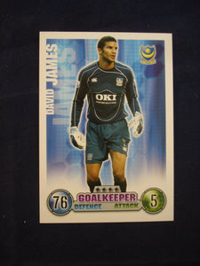 Match Attax - football card -  2007/08 - Portsmouth - David James