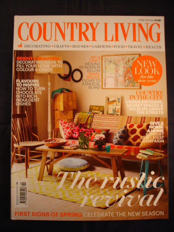 Country Living Magazine - February 2014 - The rustic revival - Country in city