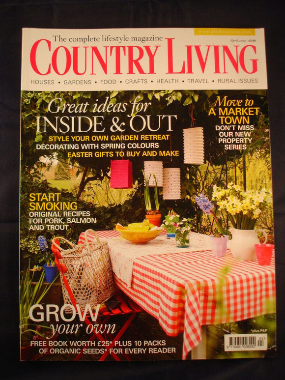 Country Living Magazine - April 2009 - Smoking recipes