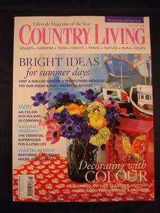 Country Living Magazine - August 2006 - Bright ideas for summer days