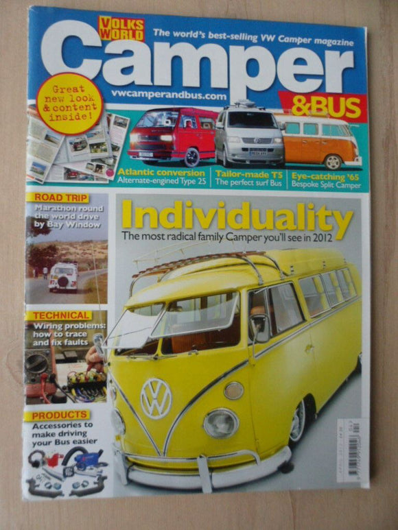 VW Camper and Bus magazine - April 2012 - Type 25 - T5 - Split -