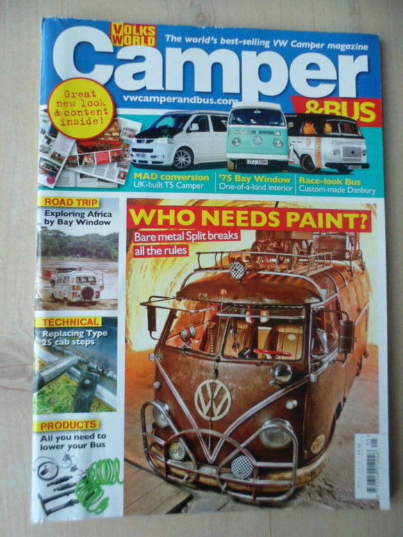 VW Camper and Bus magazine - May 2012 - Bay - Type 25 cab steps - Danbury