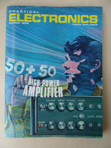 Vintage Practical Electronics Magazine - March 1970 - contents shown in photos