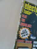 Vintage Electronics Today Magazine - March 1977  - contents shown in photos