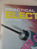 Vintage Practical Electronics Magazine - July 1968  - contents shown in photos