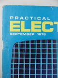 Vintage Practical Electronics Magazine - Sept 1976  - contents shown in photos